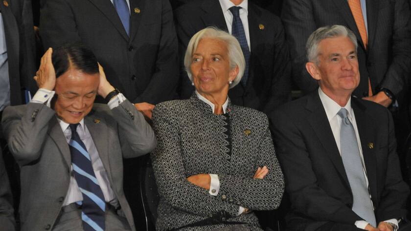 EZB-Chefin Christine Lagarde und Fed-Chef Jeremy Powell