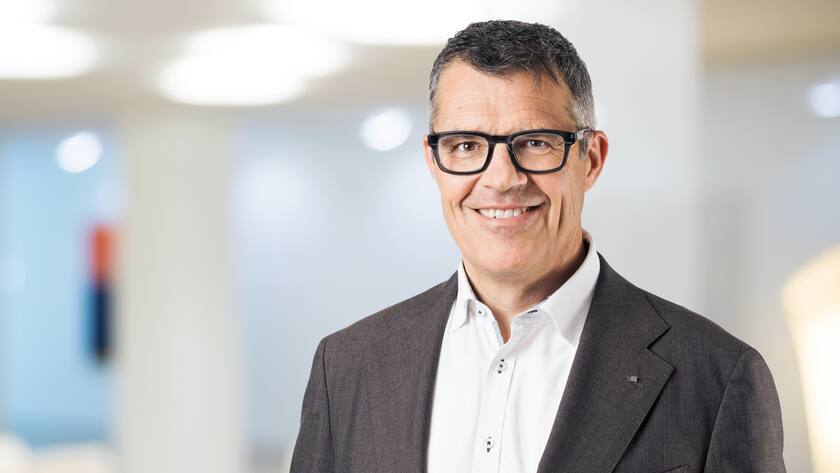 Interviewpartner Marcel Hurschler, CFO Luzerner Kantonalbank LUKB.