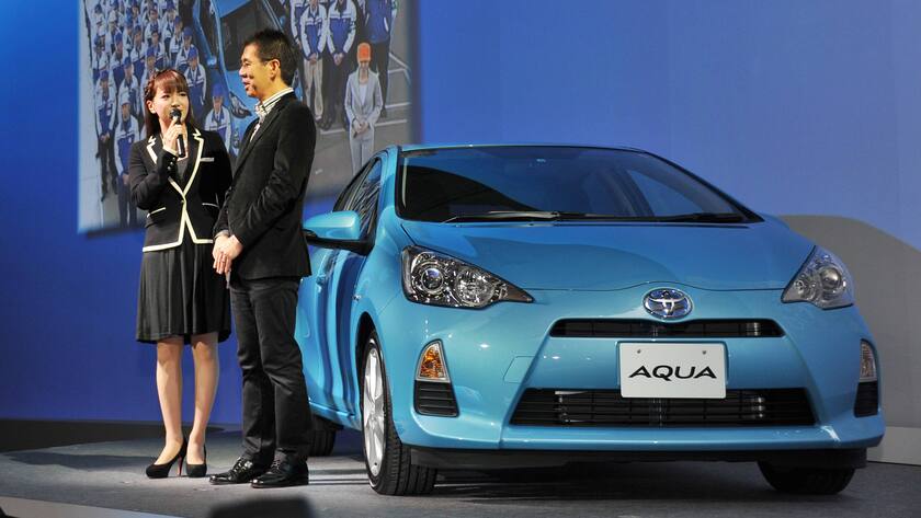 Toyota verabschiedet sich vom Fokus auf Hybridfahrzeuge wie dem Aqua und will sich auf Elektrofahrzeuge konzentrieren.