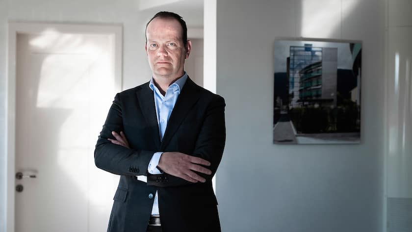 Thomas Boyer neuer CEO der Groupe Mutuel Versicherungen, aufgenommen in der Groupe Mutuel in Bern