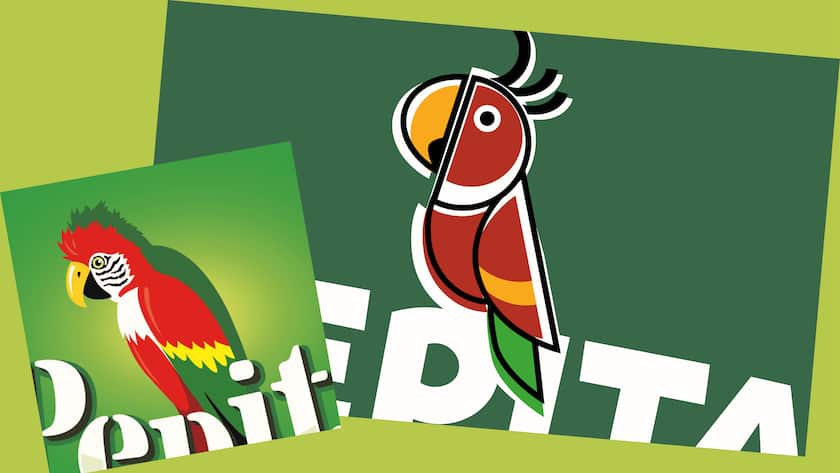 Baselbieter Vögel: Papageien aus dem Logo von Pepita