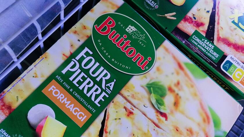 Illustration Pizza Buitoni NEWS : Illustration Pizza Buitoni - Paris - 07/04/2022 FedericoPestellini/Panoramic PUBLICATIONxNOTxINxFRAxITAxBEL