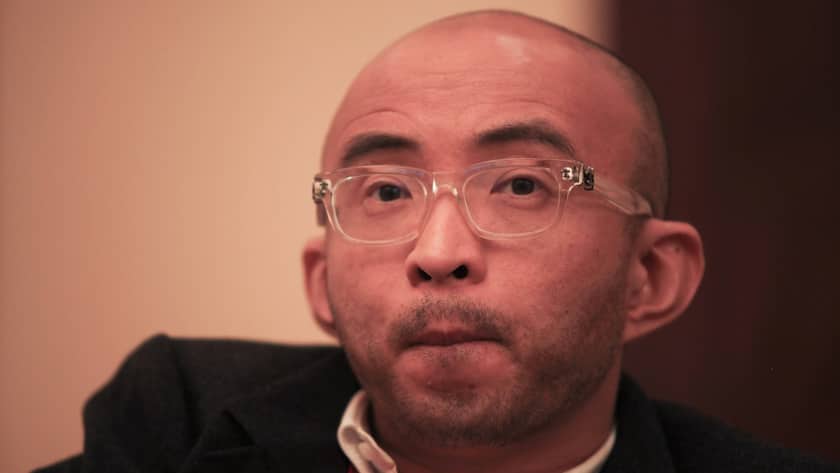 BEIJING, CHINA - NOVEMBER 16: China Renaissance CEO/Chairman Fan Bao attends the Caixin Summit 2012 at the China World Summit Wing Hotel on November 16, 2012 in Beijing, China. China Renaissance is scheduled to be listed on Hong Kong Stock Exchange on September 27 in 2018. PUBLICATIONxINxGERxSUIxAUTxHUNxONLY Copyright: xVCGx CFP11437665543