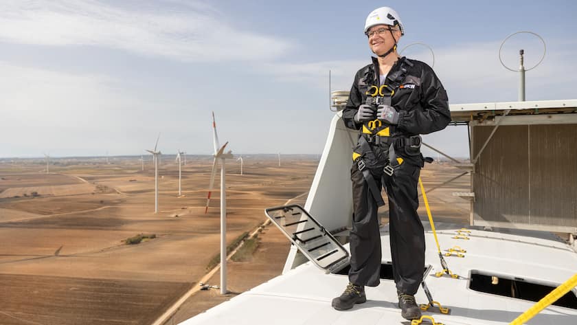 Robert Itschner, CEO BKW, Windpark Castellaneta Italien