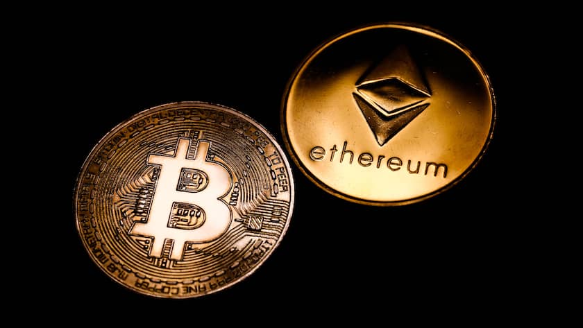 Krptowährungen Bitcoin und Ether: Der Markt wird gerade durchgerüttelt.