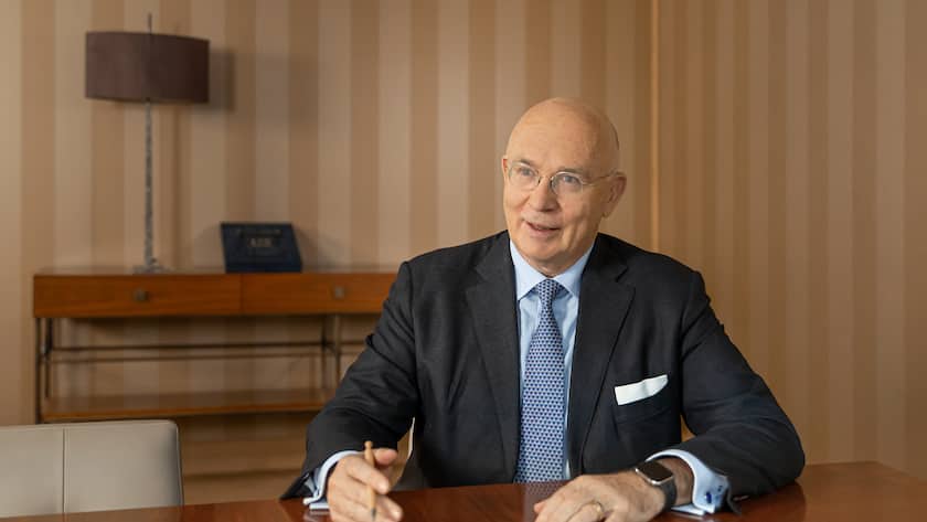 Jürg Haller, Verwaltungsratspräsident der Bank J. Safra Sarasin