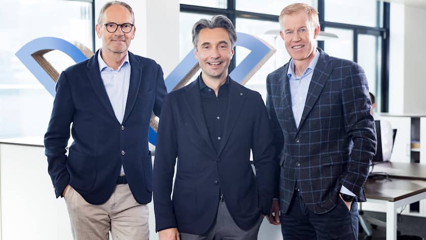 Nahtloser Übergang: Markus Thumiger (VR, links) und Marco Buholzer (CEO, rechts) begrüssen den neuen VR.