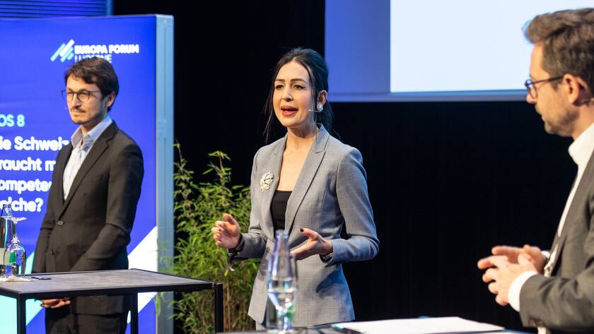 David Braun, Martina Fuchs und Nico Luchsinger