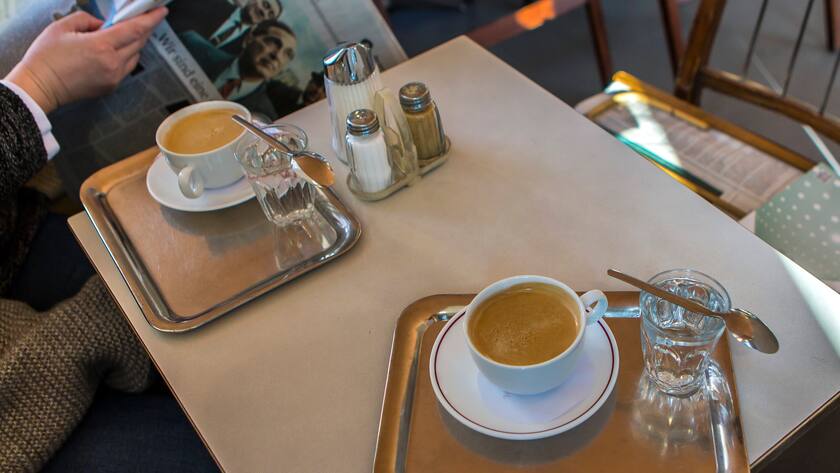 Im Kaffeehaus Wien *** In the coffee house Vienna