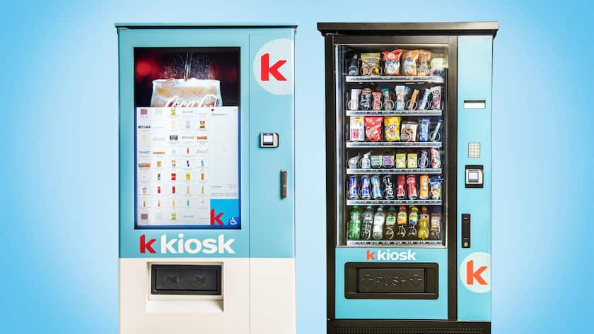 Valora konkurrenziert Selecta – und platziert Automaten neben Kiosken Valora Kiosk Automat