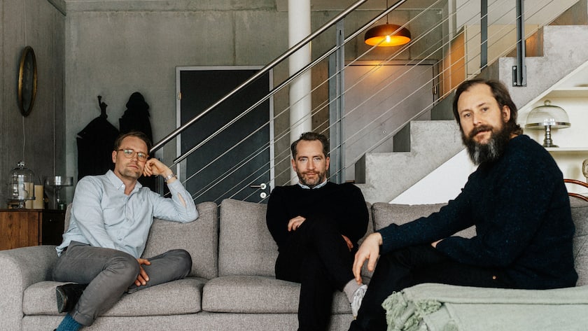 Gründerteam Henning Weiss Jan Garde und James Graves