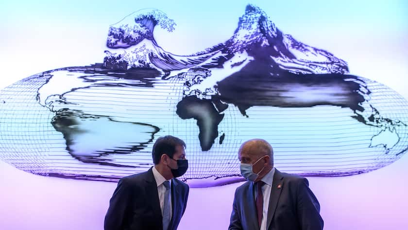 Ueli Maurer und Vizekanzler Andre Simonazzi