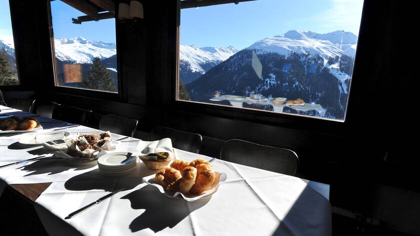 Schatzalp Davos Frühstück