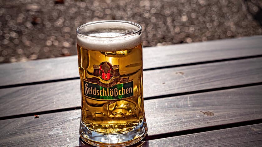 Dresden Biergarten, Bier Feldschlößchen Dresden *** Dresden beer garden, beer field castles Dresden