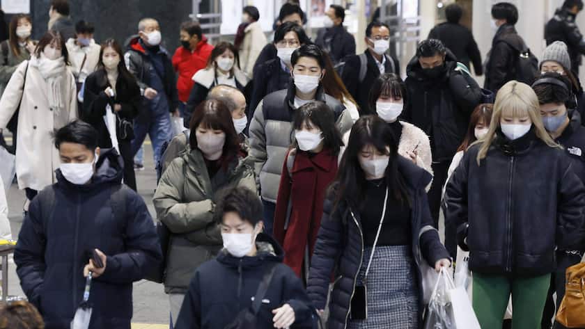 In Japan sind Masken seit 2020 omnipräsent.