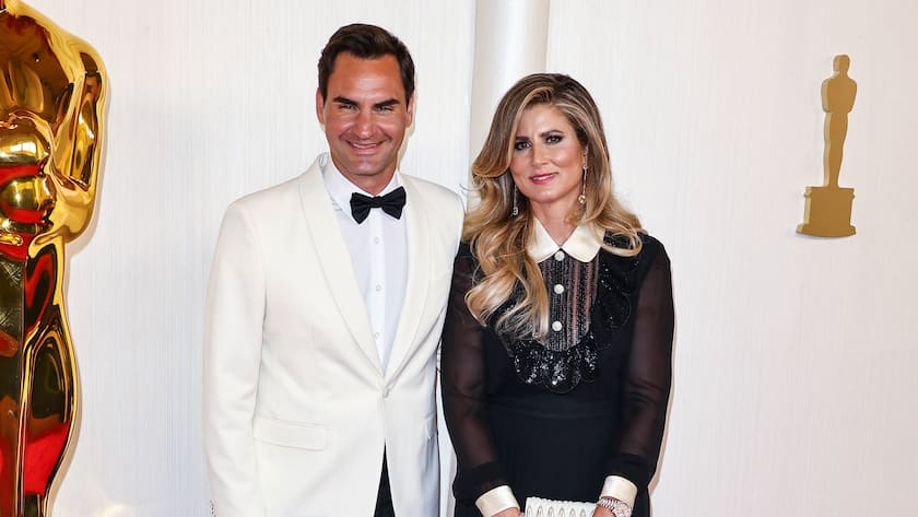 Die Federers bei den Academy Awards: Auch Mirka ist für die Marke ein grosser Mehrwert.