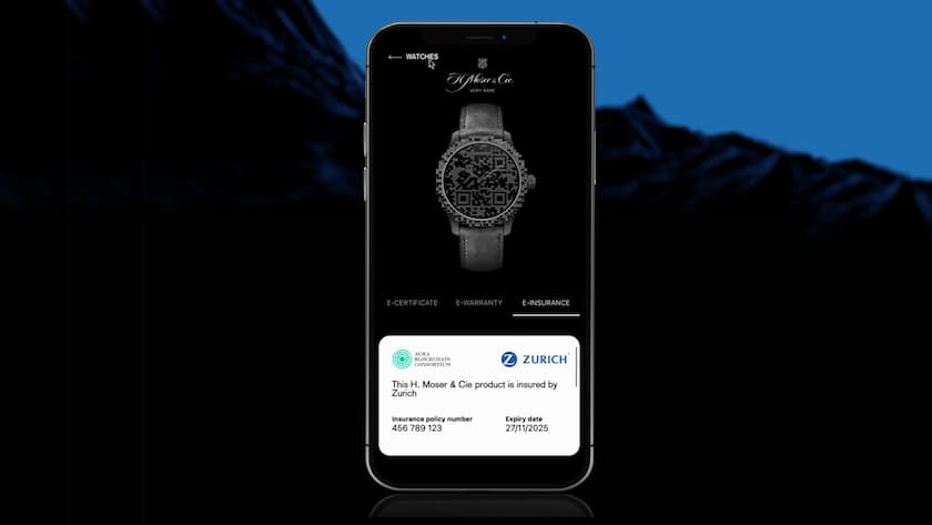 Embedded Insurance, Blockchain und Uhren – Ein neues Versicherungsprodukt der Zurich Schweiz?