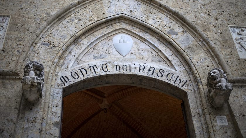 Hauptsitz der Bank Monte dei Paschi di Siena