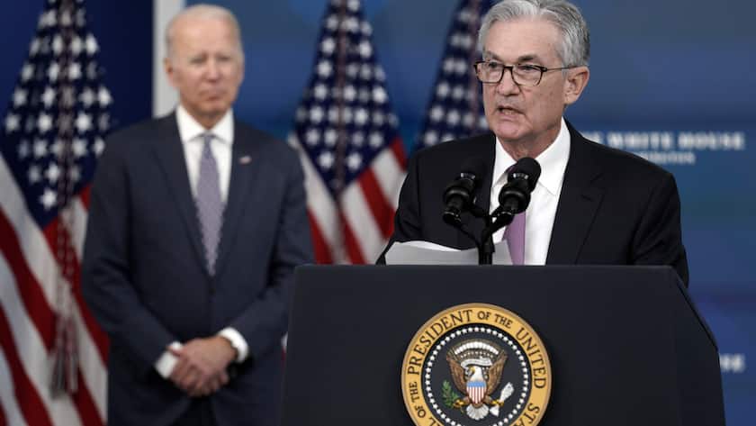 Jerome Powell und Joe Biden