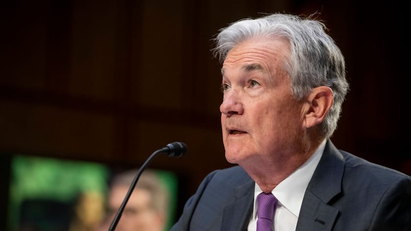 Jerome H. Powell, Chairman, Board of Governors of the Federal Reserve System, appears before a Senate Committee on Banking, Housing, and Urban Affairs hearing to examine the Semiannual Monetary Policy Report to the Congress, in the Hart Senate Office Building in Washington, DC, Tuesday, March 7, 2023. PUBLICATIONxNOTxINxUSA Copyright: xRodxLamkeyx/xCNPx/MediaPunchx
