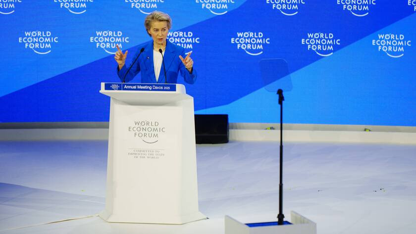 WEF 2025 Ursula von der Leyen