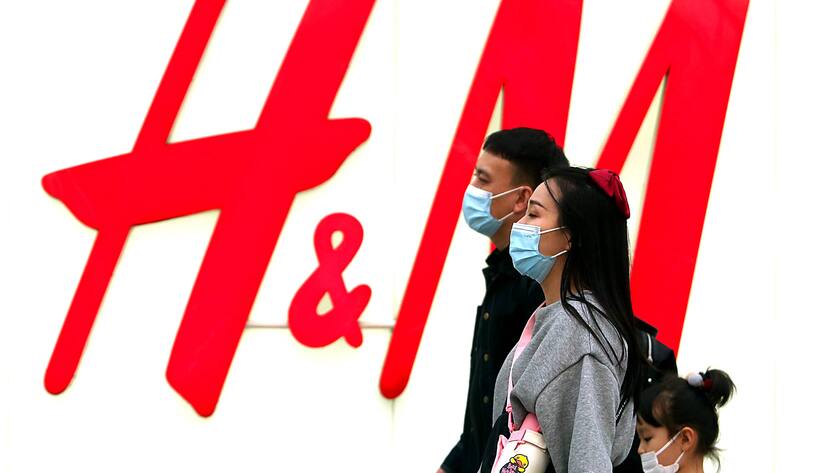 H&M in China: Die Modekette steht unter Beschuss.