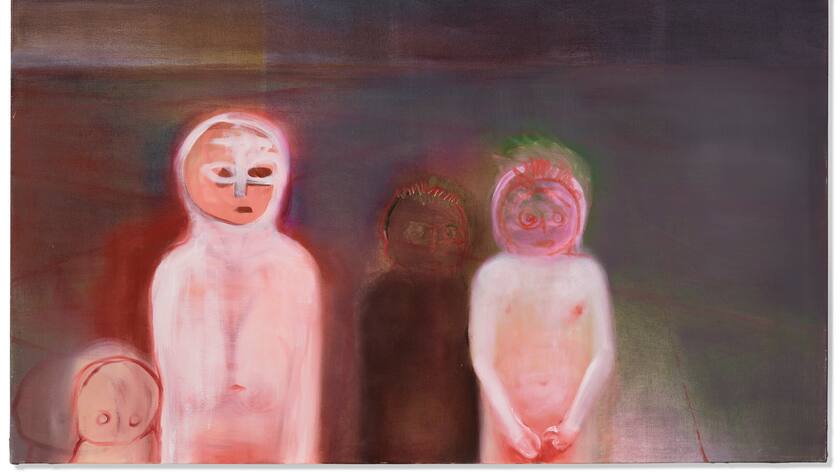 Miriam Cahn (1949), «Was mich anschaut, 02.10.2016», 2016. Verkauft für 176 000 Dollar.