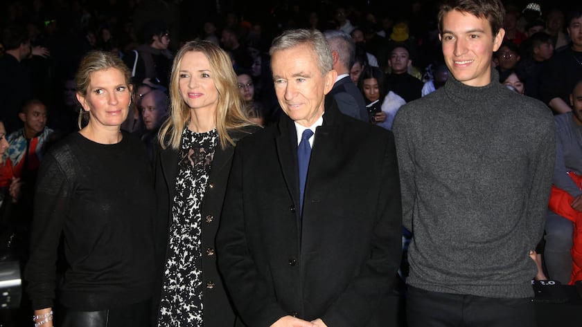 10 Tipps, wie man seine Nachfolge plant Bernard Arnault und seine Tochter Delphine.