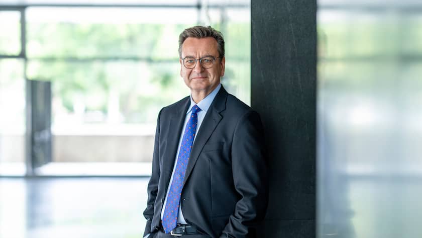 Hat derzeit allen Grund zu Optimismus: Joachim Wenning, Vorstandsvorsitzender von Munich Re.