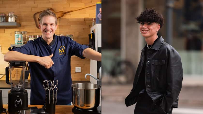 Youtuber Marcel Paa (links) und Kris Grippo (rechts)