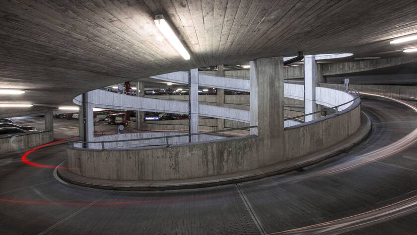 Parkhaus A beim Airport Zürich Flughafen Kloten