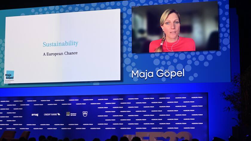 Maja Göpel am Europaforum 2022, Annual Meeting