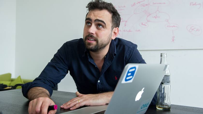 Julian Teicke, entrepreneur, Germany / USA, founder and CEO of Wefox