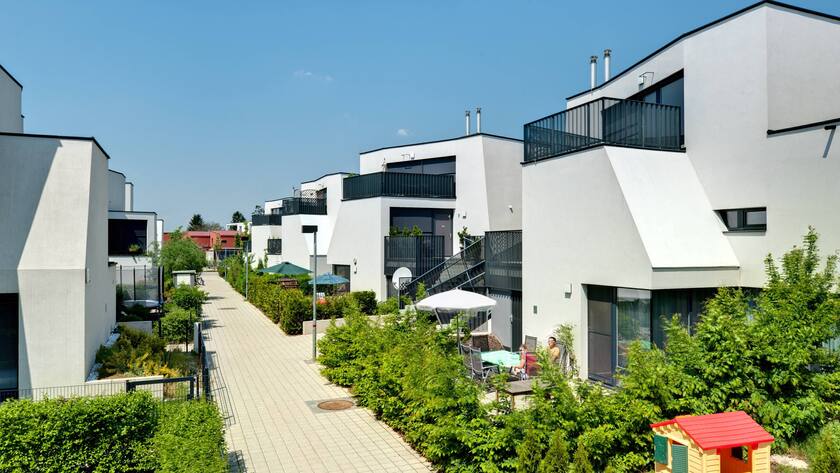 Wien, Stadtrandsiedlung Lobaugasse *** Vienna suburban settlement Lobaugasse