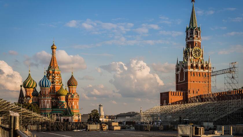Moscow Red Square and the Kremlin PUBLICATIONxNOTxINxCHN 773547928175509653