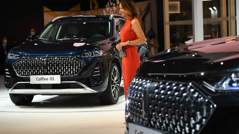 Das Modell Coffee 01 von Wey, eine Untermarke des chinesischen Autoherstellers Great Wall: Emil Frey wird die Marke in Deutschland vertreiben