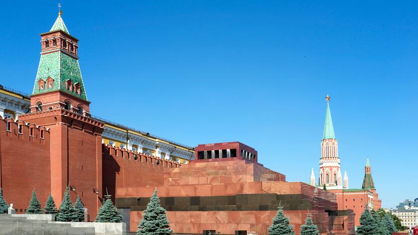 Moscow Kremlin and Lenin tomb
