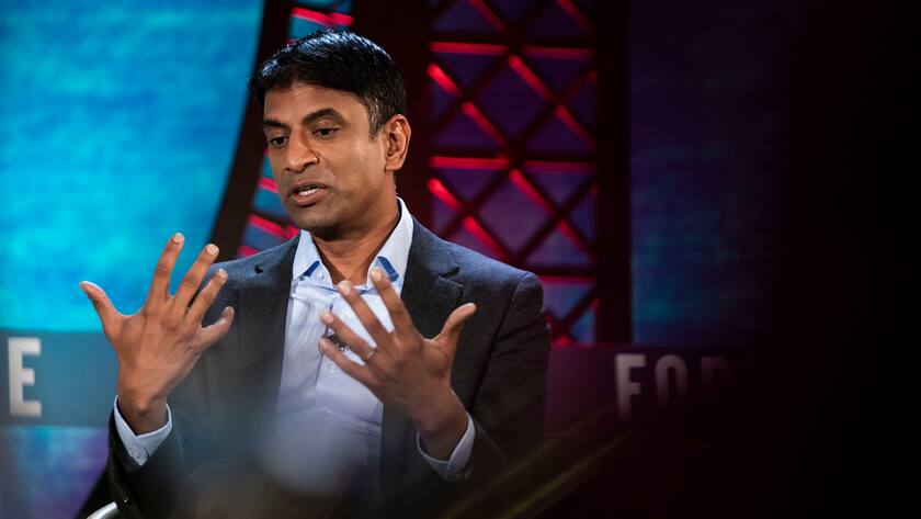 Paris, France, November 18th, 2019 - Fortune Global Forum 2019, in the presence of Vasant Narasimhan, CEO of Novartis. PUBLICATIONxNOTxINxFRA Copyright: xAlexisxSciardx