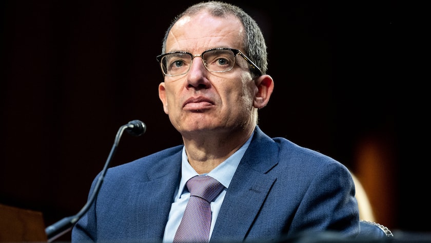 Moderna CEO at a Senate Health, Education, Labor, and Pensions Committee Hearing Stephane Bancel, Chief Executive Officer and Director, Moderna, Inc., speaking at a hearing of the Senate Healt