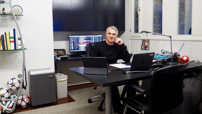 Sergio Ermotti Homeoffice Schweizer Prominente Coronavirus