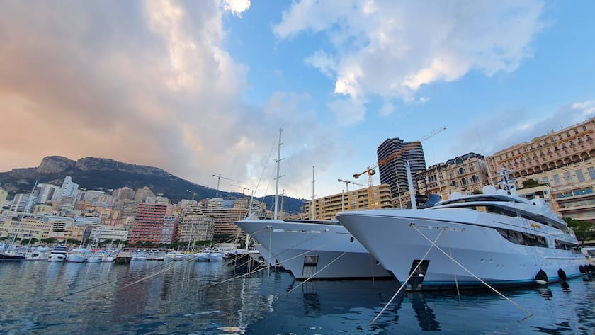 Jachten in Monaco