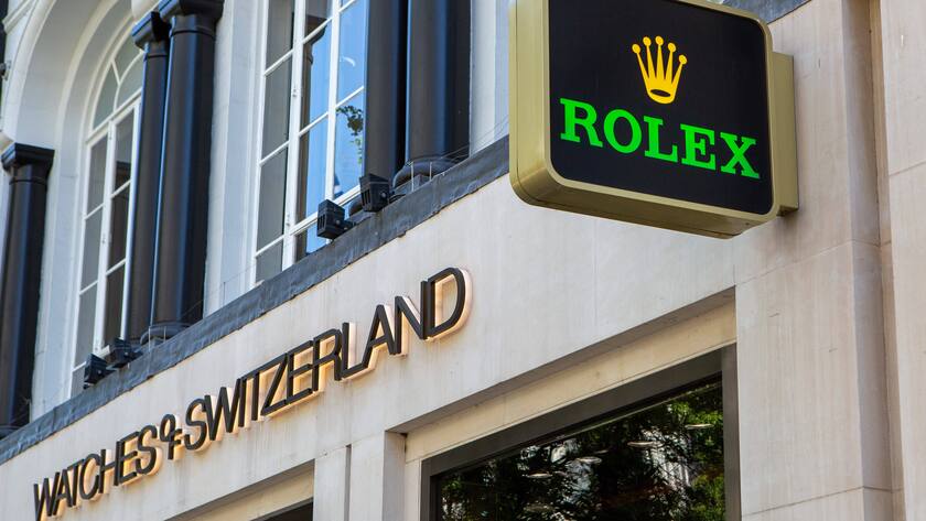 Watches of Switzerland an der Oxford Street in London: Droht der Verlust des Zugpferdes Rolex?