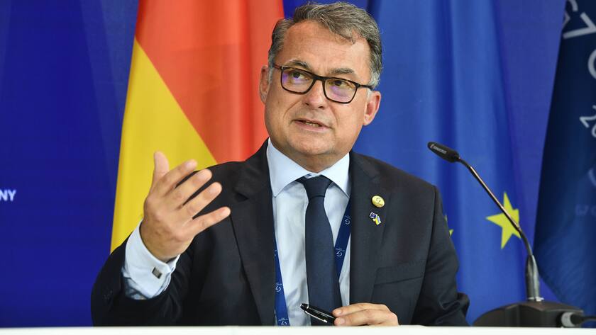 Deutschland, Königswinter, 20.05.2022 Pressekonferenz zum G7-Gipfel der Finanzminister Foto: Prof.Dr. Joachim Nagel, Bundesbankpraesident G7-Gipfel der Finanzminister *** Germany, Königswinter, 20 05 2022 Press Conference on the G7 Summit of Finance Ministers Photo Prof Dr Joachim Nagel, President of the Bundesbank G7 Summit of Finance Ministers