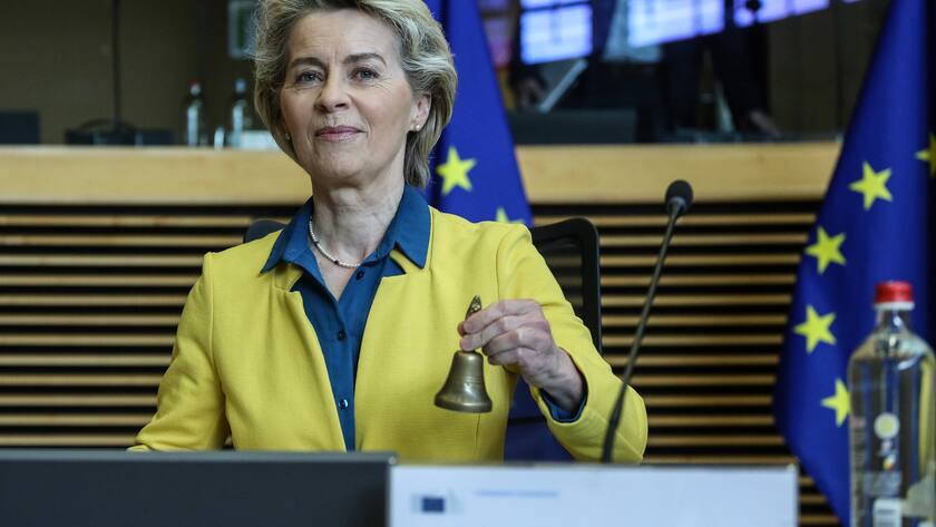 EU-Kommissionspräsidentin Ursula von der Leyen in Brüssel