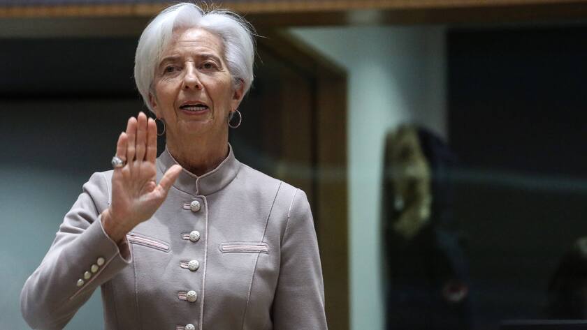 Christine Lagarde: «Gegenwärtig sehen wir keine klaren Anzeichen dafür, dass eine sich selbst unterstützende Lohn-Preis-Spirale entsteht, aber das könnte natürlich geschehen».