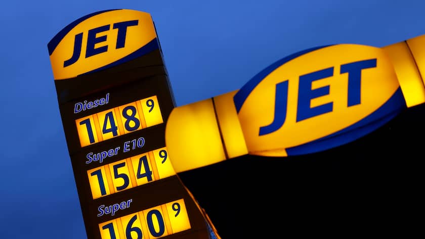 Jet Tankstelle Energie Benzin Preise Inflation