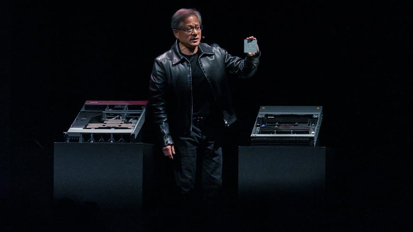 Nvidia-CEO Jensen Huang: Der KI-Boom lässt das Geschäft des Chipkonzerns Nvidia explosiv wachsen.