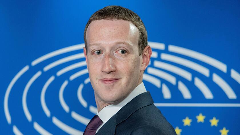 May 22, 2018 - Brussles, Belgium - May 22, 2018 - Brussles, Belgium - Facebook CEO MARK ZUCKERBERG at the European Parliament ahead of the audition of Facebook CEO on the data privacy scandal. Brussles Belgium - ZUMAp311 20180522_zap_p311_012 Copyright: xRiccardoxPareggianix