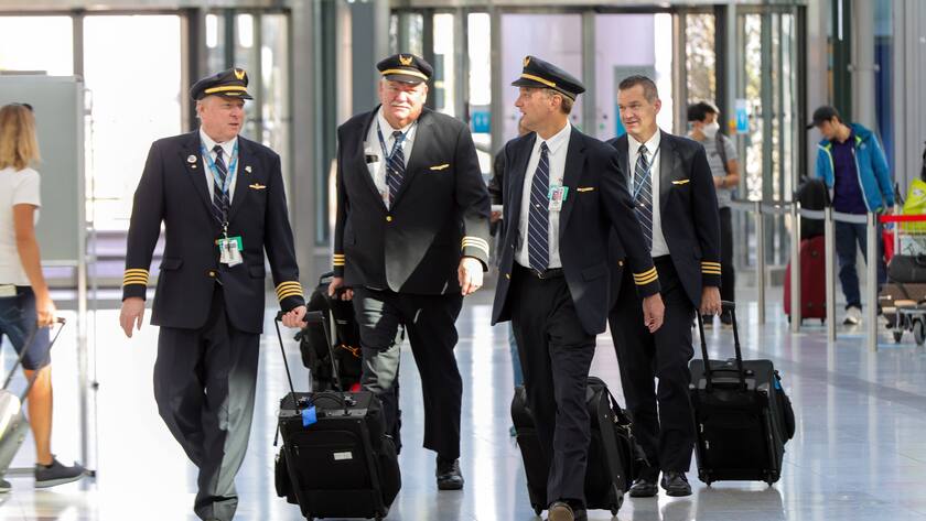 Piloten Streik 800 Flüge werden gestrichen am Flughafen in München / Datum: 02.09.2022 / *** Pilots strike 800 flights are canceled at the airport in Munich date 02 09 2022