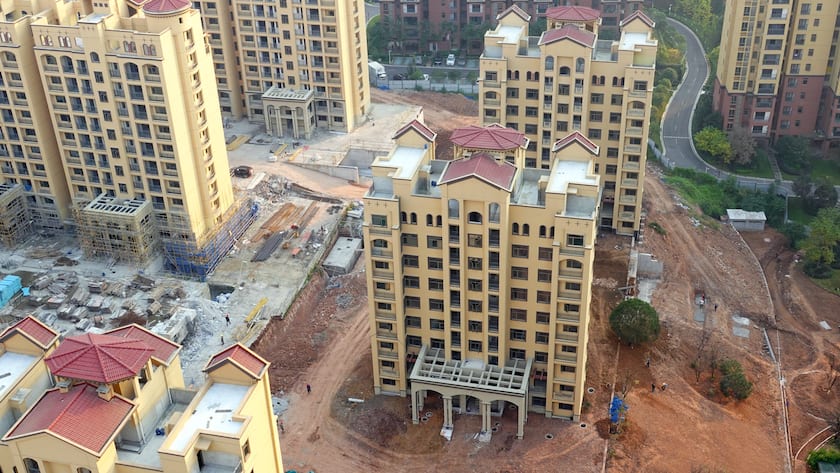 Der Immobilienmarkt in China steckt in einer Krise.